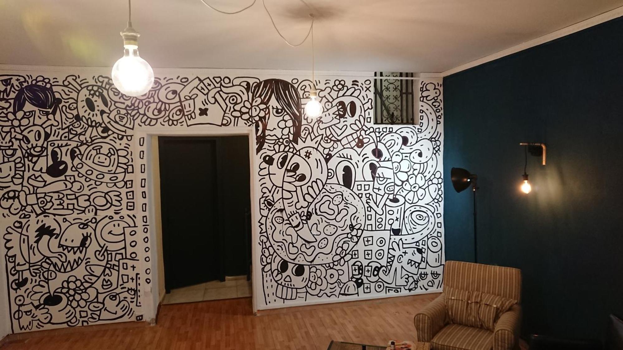 Art House In The Artist Workspace In The Center Villa เนเปิลส์ ภายนอก รูปภาพ
